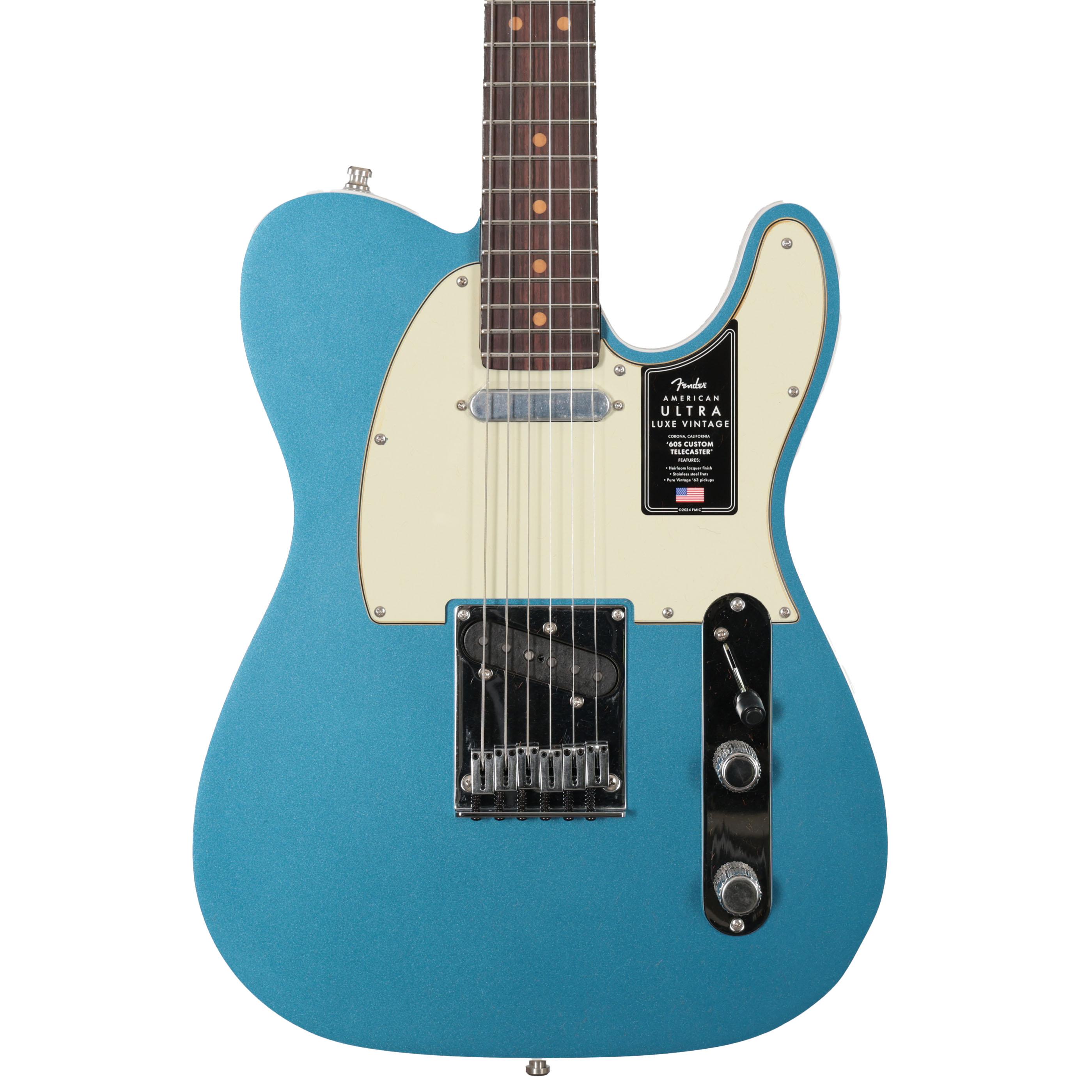 Fender American Ultra Luxe Vintage '60s Telecaster Custom in Lake
